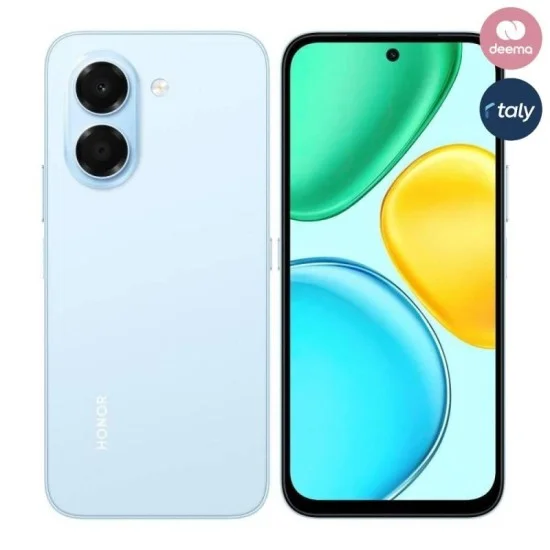 Honor X7e Phone 6GB RAM 128GB 6.61-Inch - Blue